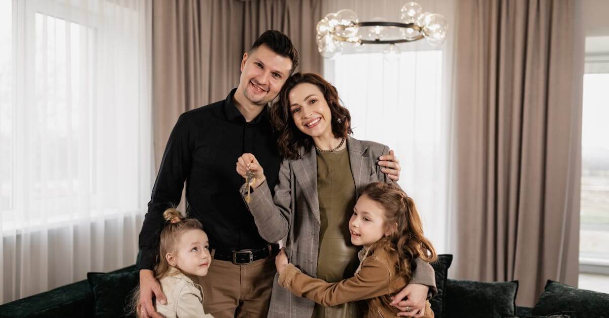 Family Happy Home Keys